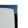thumbnail image 3 of Ambesonne Mountain Range Fitted Sheet, Pastoral Snowy Alps, Twin Size, Green White, 3 of 3