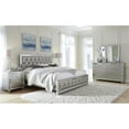 thumbnail image 3 of Global Furniture USA Riley Silver Tufted Wood Queen Bed, 3 of 4