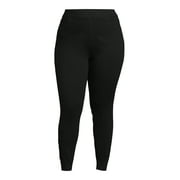 Terra & Sky Womens بالإضافة إلى حجم Jeggings، 28 Inseam، أحجام 0 X-5 X، مفردة و 2 حزمة