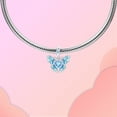 thumbnail image 4 of ARVALILS 925 Sterling Silver Blue Enamel Butterfly Dangle Charm, Heart Pendant for Women’s Bracelets & Necklaces, 4 of 7