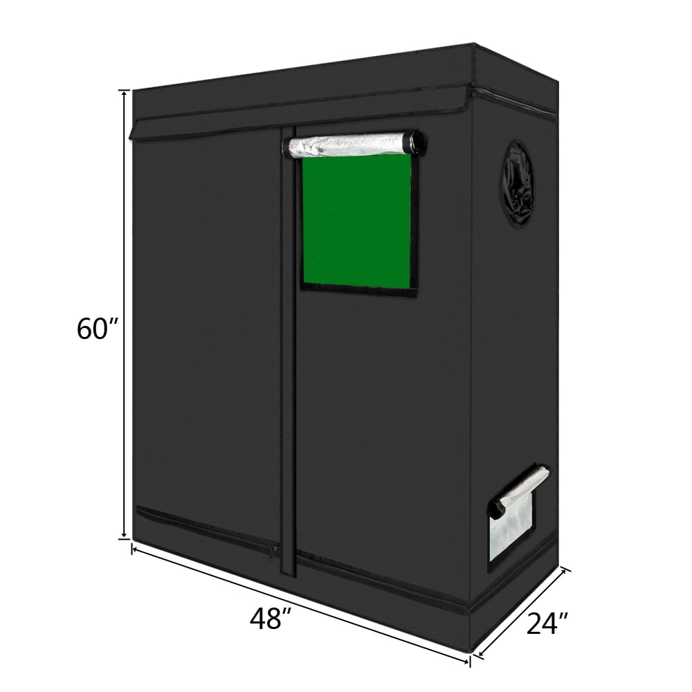 Kepooman Grow Tent for Plant, Hydroponic Mylar Tent Reflective Garden Growing Dark Room with Observation Window, Indoor Grow Tent Room Kepooman Grow Tent for Plant, Hydroponic Mylar Tent Reflective Garden Growing Dark Room with Observation Window, Indoor Grow Tent Room