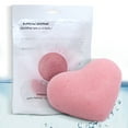 thumbnail image 1 of Fiudx Ofertas Relámpago Cara Konjac Lavado De Cara En forma De Corazón Lavado Cara Esponja Exfoliante Cara Limpia Eliminación De Maquillaje Espesar Esponja Grande, 1 of 6