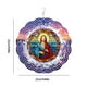 thumbnail image 3 of Purple Savior Wind Spinning Wind Three Dimensional Chimes Christmas Decorations Indoor Outdoor Hanging Ornaments Value Gifts 9.8 Inch Metal Wind Spun Yarn, 3 of 6