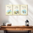 thumbnail image 2 of Elephant Stock Winnie The Pooh My Favorite Day Wall Art - Horizontal Multi Panel Canvas - Living Room Wall Decor - Kids And Nursery Multi Panel - Yellow And Blue Decor - 26" x 12", 2 of 8