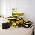 thumbnail image 6 of jejeloiu American Rugby Helmet 7-Piece Twin Bedding Sets,Football Ball Games Bedding Comforter Set For Sport Lover Reversible, 6 of 8
