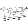 thumbnail image 3 of LAMINET Clear Heavy-Duty Water Resistant Sofa/Couch Slip Cover - Sofa, 3 of 6