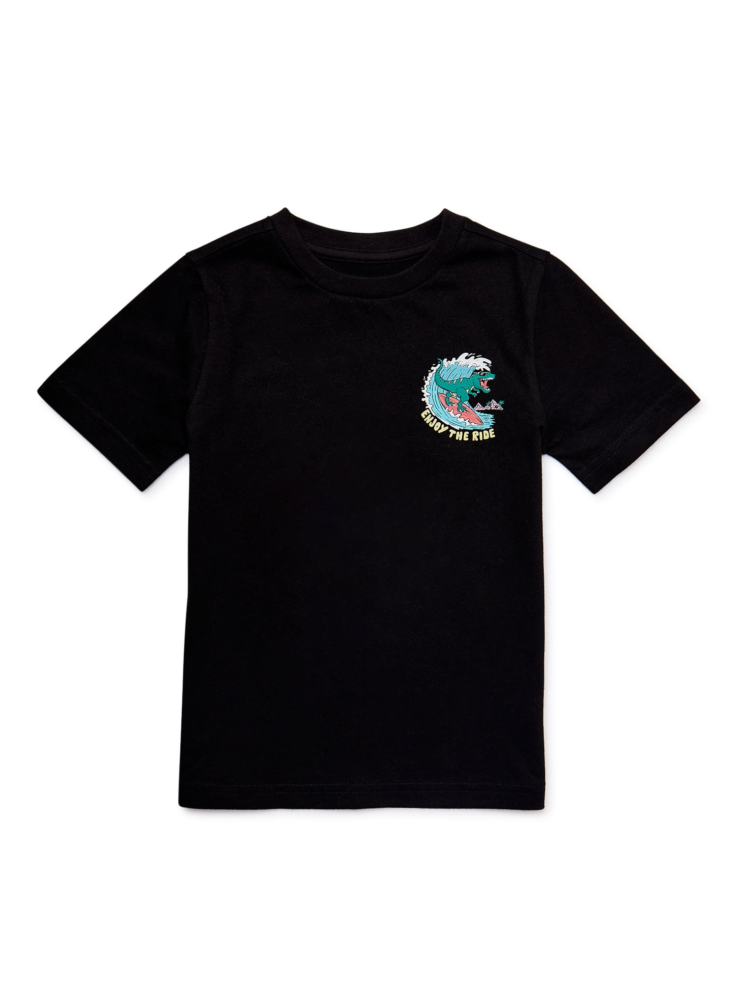 365 Kids Boys Short Sleeve Front Back Graphic T-Shirt, Sizes 4-10