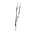 thumbnail image 4 of Wire Angled Tweezers, Corrosion Resisting Excellent Craftsmanship Anti Magnetic Curved Tweezers  For Maintenance, 4 of 8