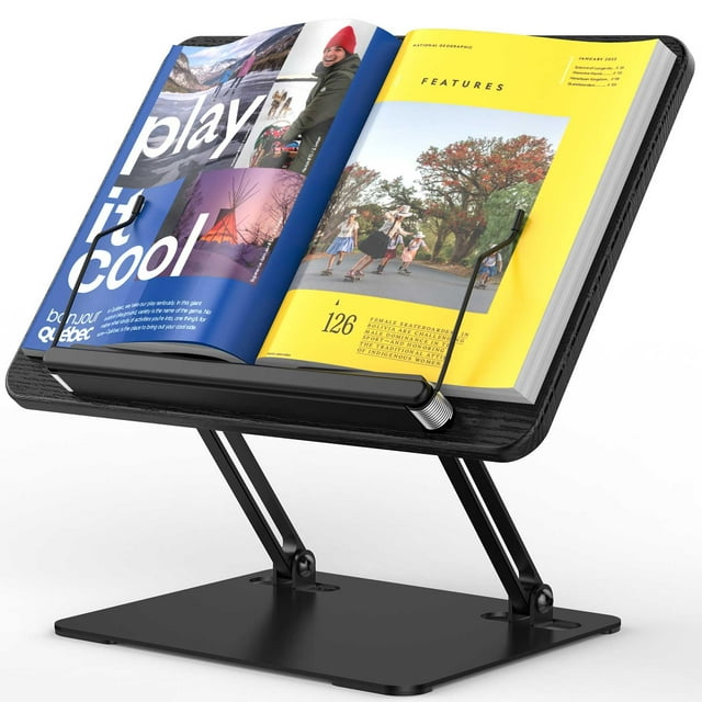 Soporte para libros BESIGN BS01 ajustable para lectura, tablet y laptop