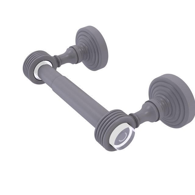 Pacific Grove Collection Two Post Toilet Paper Holder with Groovy Accents