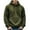 Army Green, variant on Fleece Hoodies Men Microfleece Hooded Sweatshirts Fall Winter Solid Color Hoodies Long Sleeve Tops Casual Pullover with Pockets Sweaters Plain Hoody Outwears for Sports Running