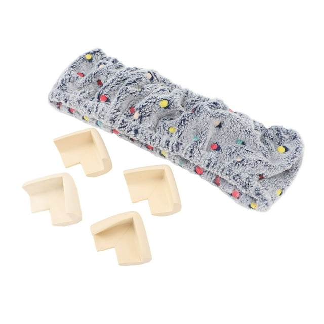 Gripper Strip Frame Cover, Rug Hooking Frame Cover, Cotton Plush Fabric Hooking Frame Cover with Corner Protectors for Work, Study, Life