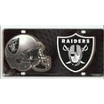 thumbnail image 2 of Oakland Raiders Metal License Plate, 2 of 2