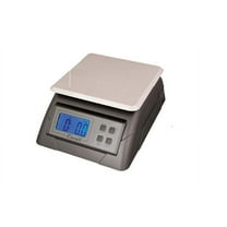 Escali SCDG13 Large Square 13 lb. Digital Kitchen Scale