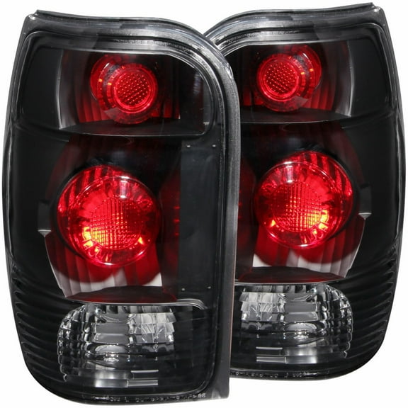 ANZO For Ford Explorer 1998 1999 2000 2001 Tail Lights Black | 211084