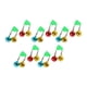 thumbnail image 1 of 10 señuelos para caña de pescar, alarma, sonido fuerte, ligeros y portátiles, accesorios para peces Clip colorido, 1 of 9