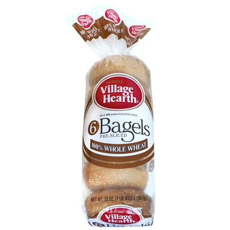 Pan O Gold Baking Village Hearth Bagels, 6 ea