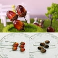 thumbnail image 2 of Bangcool 100PCS Artificial Acorns Lifelike Fake Acorns Artificial Nuts for Christmas DIY, 2 of 10