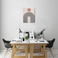 thumbnail image 7 of Exquisite Mid-Century Modern Sun and Moon Canvas Print Art - Boho Wall Decor, Ideal for Living Room, Bedroom, Kitchen, Bathroom, or Home Office, Size 12x16inch, 7 of 7