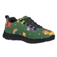 thumbnail image 2 of Uourmeti Kids Dinosaur Shoes for Boys Girls Rainbow Trainer Slip on Sneakers Lightweight Mesh Sports Athletic Shoes Primary School Students Sneaker, 2 of 7