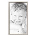 thumbnail image 2 of ArtToFrames 16" x 28" Silver Square with Beads Picture Frame, 16x28 inch Silver Wood Poster Frame (WOM-5286),  Pack, 2 of 8