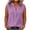 Purple, variant on Otntypg Plus Size Womens Sleeveless Button Down Shirts Cotton Linen Tank Tops Lightweight Dressy Casual V Neck Loose Oversized Blouses Business Work Tops