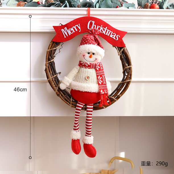 2022 Christmas Decorations Christmas Big Dolls Christmas Tree Ornaments Toys Elk Santa Snowman Decoration Kids New Year Gift