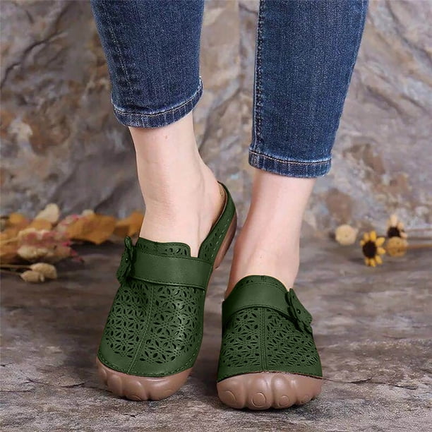 Mujer elegante cómodo plataforma zapatos casuales verano playa viaje zapatilla chanclas Wmkox8yii hj789