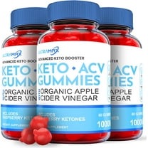 (3 Pack) Ultramax Keto ACV Gummies - Supplement for Weight Loss - Energy & Focus Boosting Dietary Supplements for Weight Management & Metabolism - Fat Burn - 180 Gummies