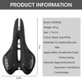 thumbnail image 5 of Bicycle Seat, Gel Padded Bike Saddle with Shock Absorption, Reflective Strips, Waterproof Cover, 5 of 5