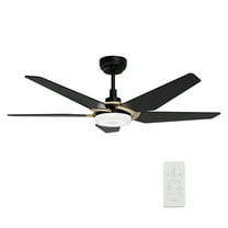 Voyager 52inch Gold Smart Ceiling Fan with Remote control with phone App