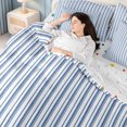thumbnail image 4 of Erosebridal Linear Geometric 7 Pieces Full Size Bedding Sets,Modern Striped Full Size Bed in a Bag,Polkadot Reversible, 4 of 7