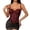 Red, variant on Womens Sequin Bustier Crop Top Mesh Corset Top Push up Rhinestone Diamond Bra Club Party Vest Detachable Straps
