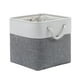 thumbnail image 2 of Fiudx Algodón, Caja de Almacenamiento de Tela Plegable, Organizador de Juguetes de Cáñamo, Solución para Ahorrar Espacio En El Hogar, Organizador de Ropa y Juguetes, Ideal para La Salsa de Estar Fami, 2 of 7