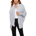 thumbnail image 1 of Women's Open Front Cardigan Loose Draped Batwing Sleeve Knit Sweater, 1 of 2