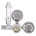 thumbnail image 4 of CO2 Aquarium Regulator with Dual Gauge Display, Bubble Counter and Check Valve for Perfect Growing Conditions, 4 of 8