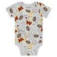 thumbnail image 3 of Infant & Newborn WEAR by Erin Andrews Washington Commanders Three-Piece Turn Me Around Bodysuits & Pant Set, 3 of 5