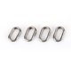 thumbnail image 3 of Anillos divididos de pesca, 100 piezas kit de anillos divididos de acero inoxidable anillos partidos ovalados de gran resistencia conector de aparej de pesa de carpa a presión, 3 of 8