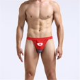 thumbnail image 5 of Bolsa de malla transpirable con agujeros y forma de U para hombre, interior tipo T, con separación hacia arriba, con forma de bala, sexy, 5 of 5