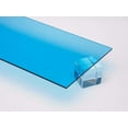 thumbnail image 2 of 1/4" (6mm) Transparent Blue 24"x12" Acrylic Plexiglass Sheet Cast 0.220" - 0.236 Thick Nominal Size AZM, 2 of 3