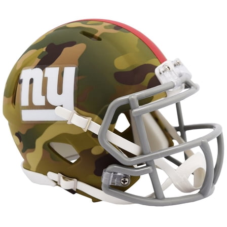 Giants Mini Helmet Speed Camouflage NFL