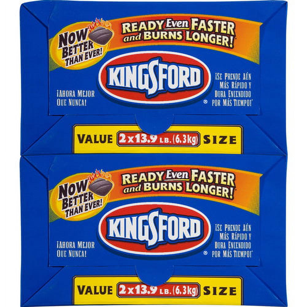 Kingsford Charcoal Briquets, 13.9 Lb., 2 Pack - image 4 of 5
