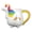 5, variant on Unicorns Shaped Ceramic Coffee Mug Large Capacity Drinking Cup with Handle