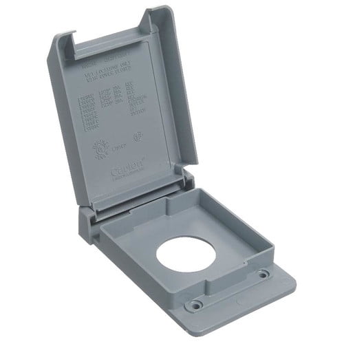 Thomas & Betts/Carlon 1-Gang Receptacle Cover