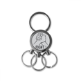 thumbnail image 1 of Porte-clés Personnalisé en Acier Inoxydable pour Lutte au Poignet, 1 of 3