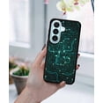 thumbnail image 5 of WIRESTER Shockproof Soft Rubber Cover Case for Samsung Galaxy S26 6.3" 2026, Green Circuit Board, 5 of 5