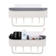 thumbnail image 3 of M Buder Estante de Baño Organizador de Ducha Sin Perforaciones Plástico Color Beige 1 Pieza, 3 of 5