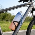 thumbnail image 6 of AuroraX 750ml Water Bottle Time Markings Leakproof Water Bottle Gym BPA Free Plastic Wide Mouth Dishwasher Safe Outdoor Travel Water Bottle Blue, 6 of 6