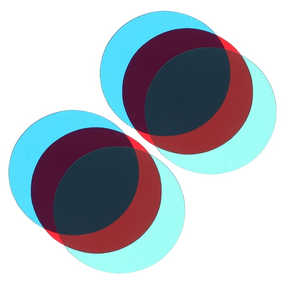 YOSADIER 6PCS Color Filtering Sheets for Classroom Demonstrations, Plastic Educational Tools