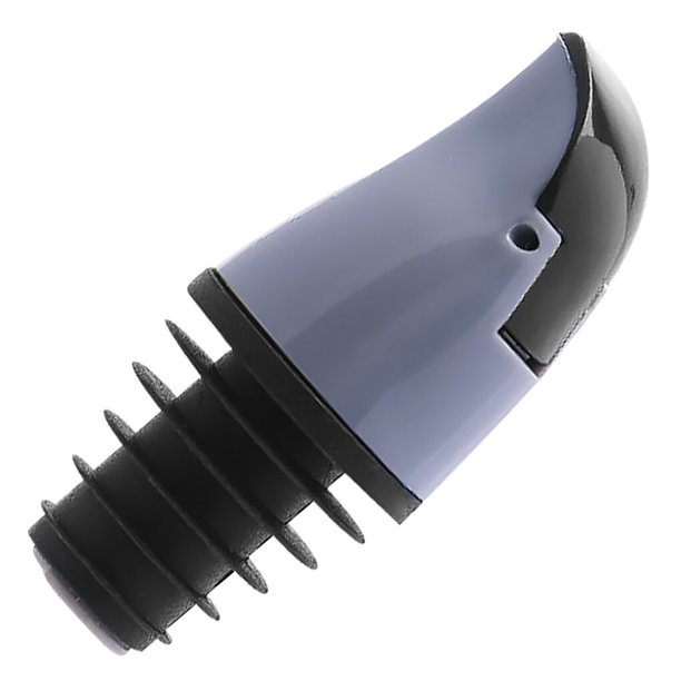 sweethay Tapón dispensador automático de botellas de vertedor de vinagre a prueba de fugas para vino de oliva y soja Cocina y Comedor Gris